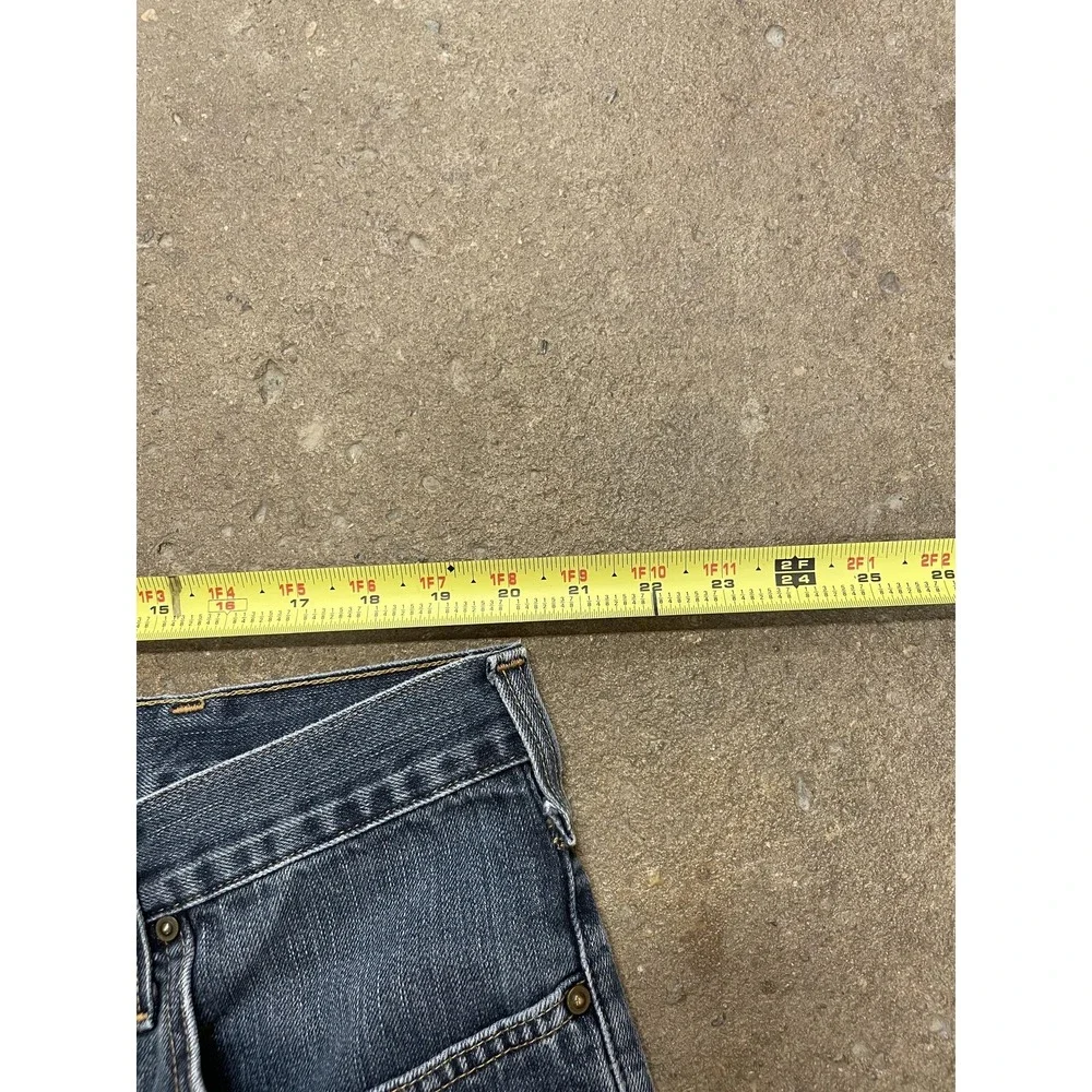 Carhartt Jeans Mens 42x30 Blue Relaxed Fit Straight‎ Leg Workwear Denim 100115